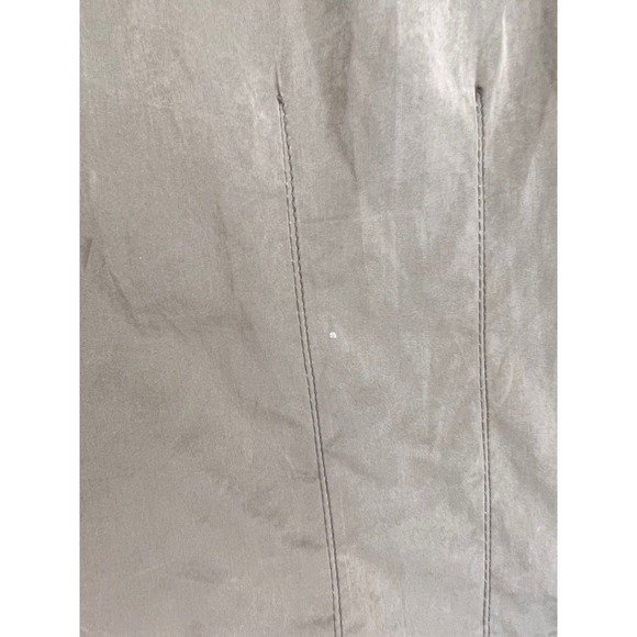 J.Jill Hooded Anorak Jacket Olive Green Drawstring Waist Utility Pockets Small - Picture 9 of 9